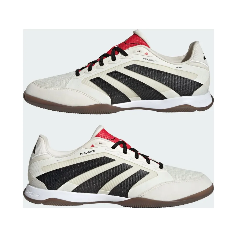 adidas Predator Pro Indoor Off White Core Black Pure Ruby (JH8892)