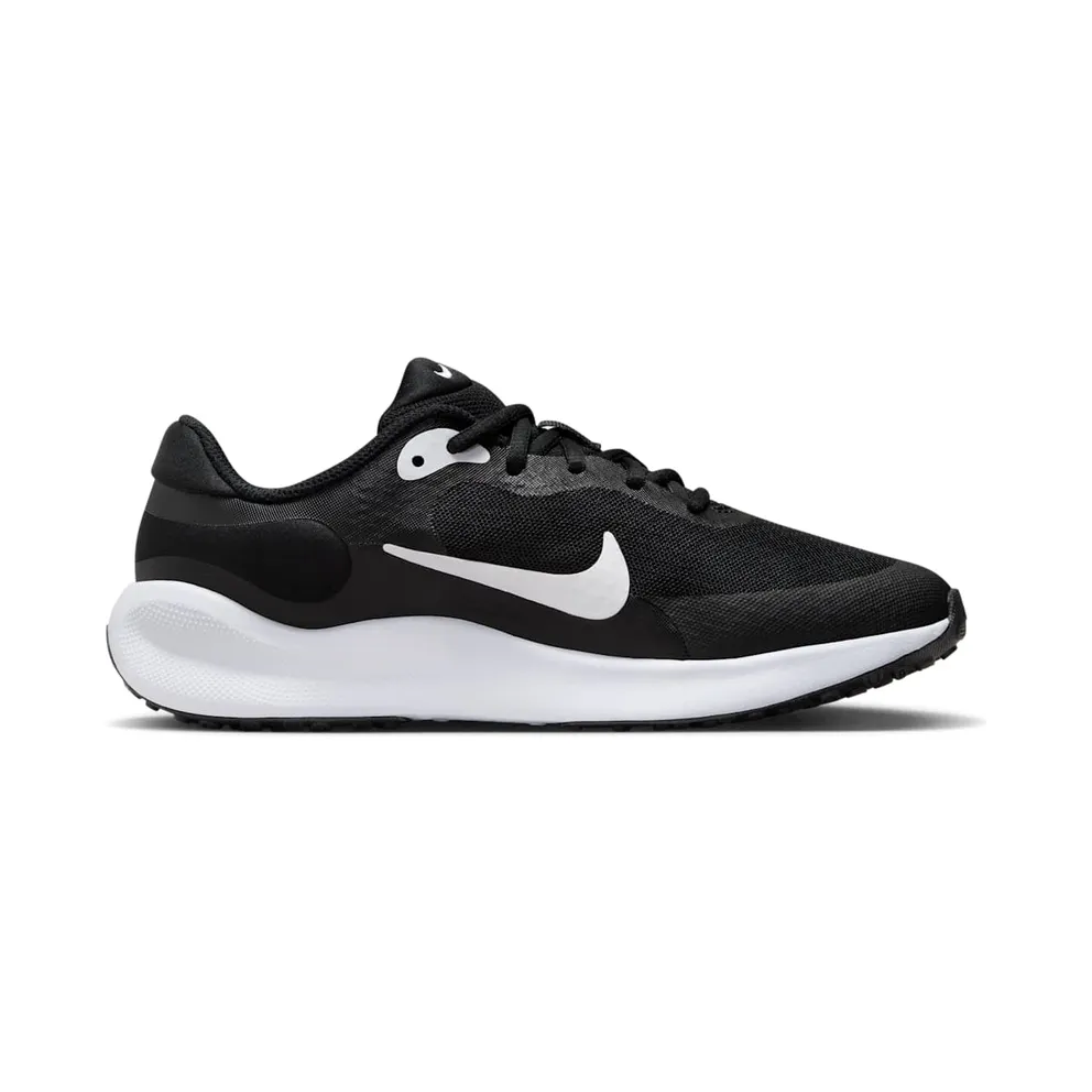 Nike Revolution 7 GS “Black / White / White” (FB7689-003)