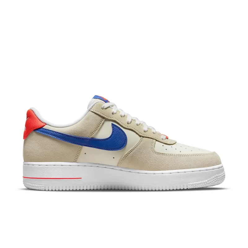 Nike Air Force 1 Low ’07 LV8 Coconut Milk Hyper Royal (DM8314-100)