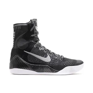 Nike Kobe 9 Elite Premium Black/Reflectsilver-Dark Grey (678301-001)