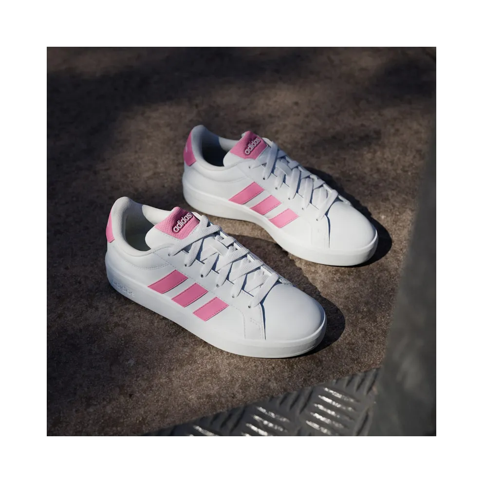 Adidas GRAND COURT 3.0 Shoes JUNIOR Cloud White / Bliss Pink / Bliss Pink (HP3528)