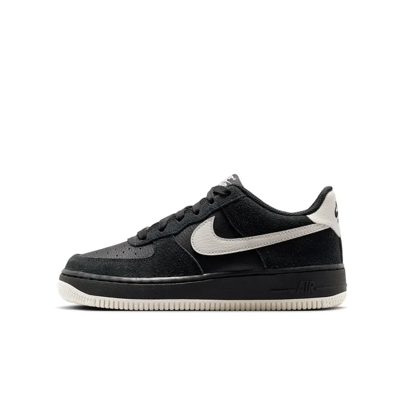 Nike Air Force 1 Low LV8 2 GS “Black Light Bone” (HV4760-001)