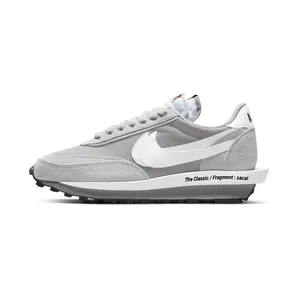 Nike x sacai x Fragment LDWaffle “Light Smoke Grey / Black / White” (DH2684-001)
