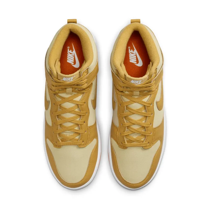 Nike Dunk High “Gold Canvas” (DV7215-700)