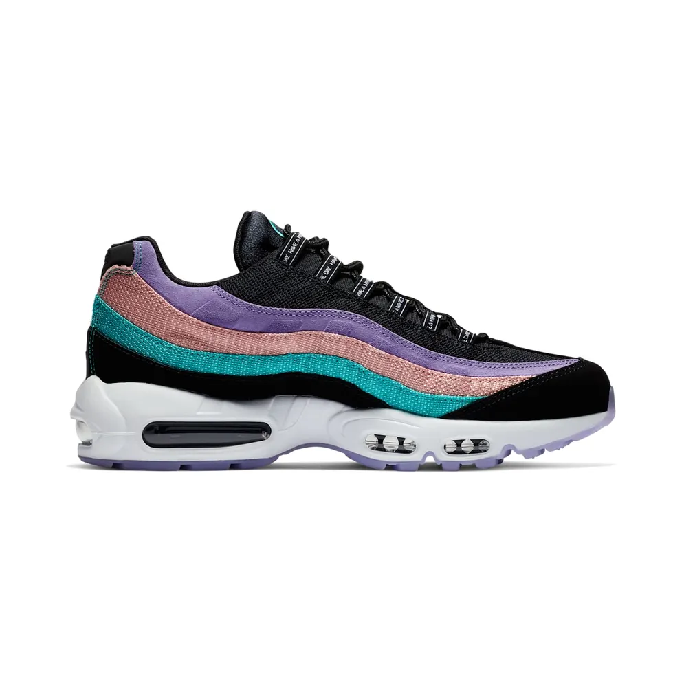 Nike Air Max 95 Have a Day Black/White-Hyper Jade-Bleached Coral (BQ9131-001)