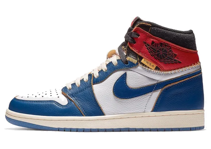 Air Jordan x Union LA Nike AJ I 1 Retro High OG Storm Blue (BV1300-146)