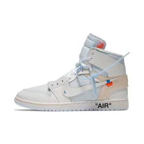 Air Jordan x Off White Nike AJ I 1 ‘The 10 Ten Part II’ (2018) (AQ0818-100)