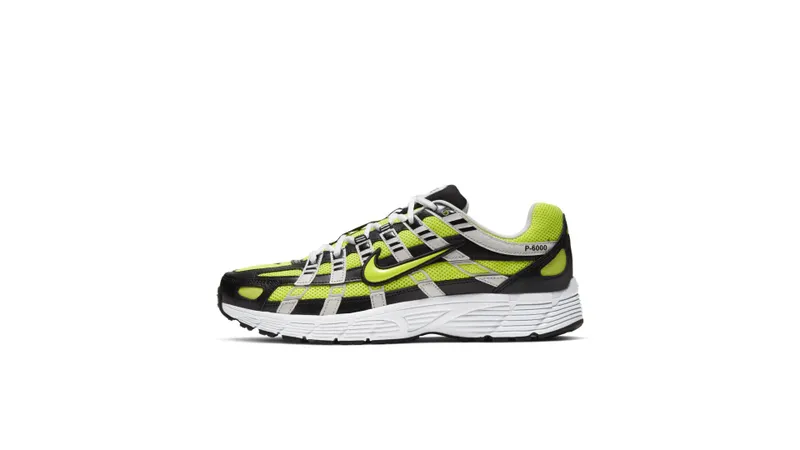 Nike P-6000 Lemon Venom Black/Platinum Tint/White (CD6404-007)