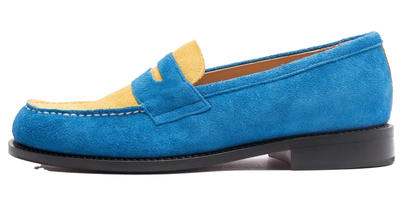 Hender Scheme Typical Color Exception Loafer “Blue/Yellow” (TCE-LF)