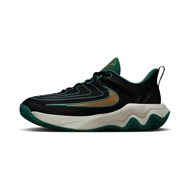 Nike Giannis Immortality 4 “Black / Bicoastal / Pale Ivory / Metallic Gold” (HV9127-001)