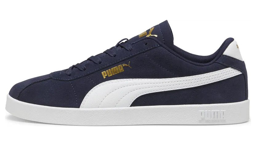 Puma Club II Suede “Puma Navy / Puma White / Puma Gold” (397444_04)