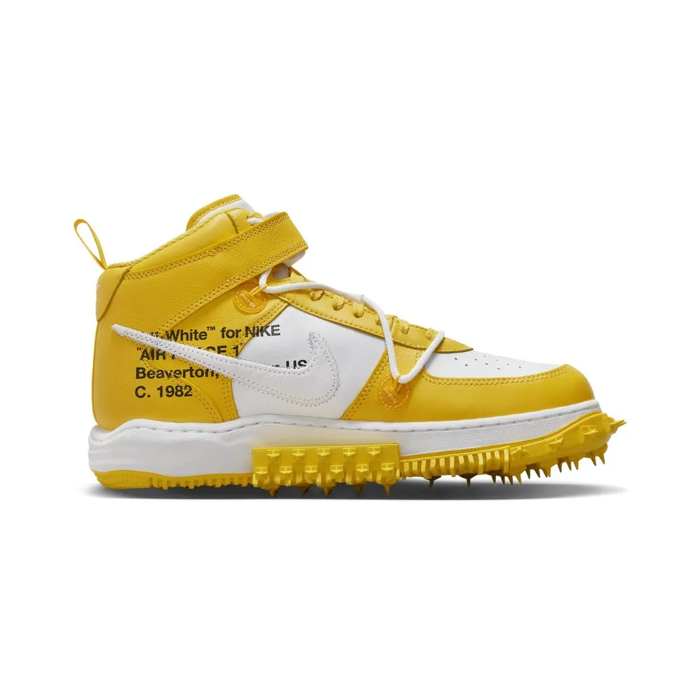 Nike Air Force 1 Mid x Off-White ™ White/Varsity Maize/White (DR0500-101)