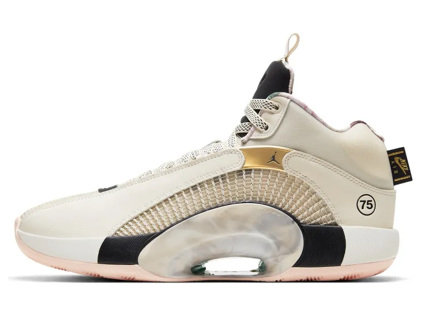 Jordan XXXV Paris – “Pale Ivory / Metallic Gold-black” (DD3668-100)