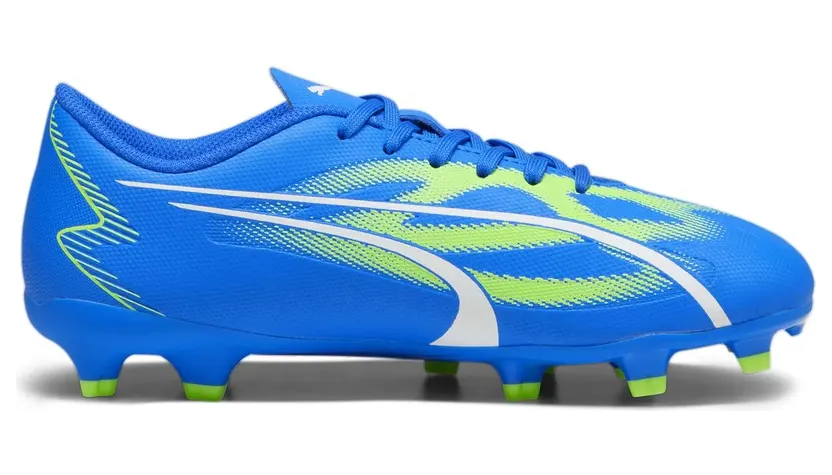 Puma ULTRA PLAY FG/AG Jr für Kinder, weiß, Größe 28 EU / 10 Kids UK (107530)