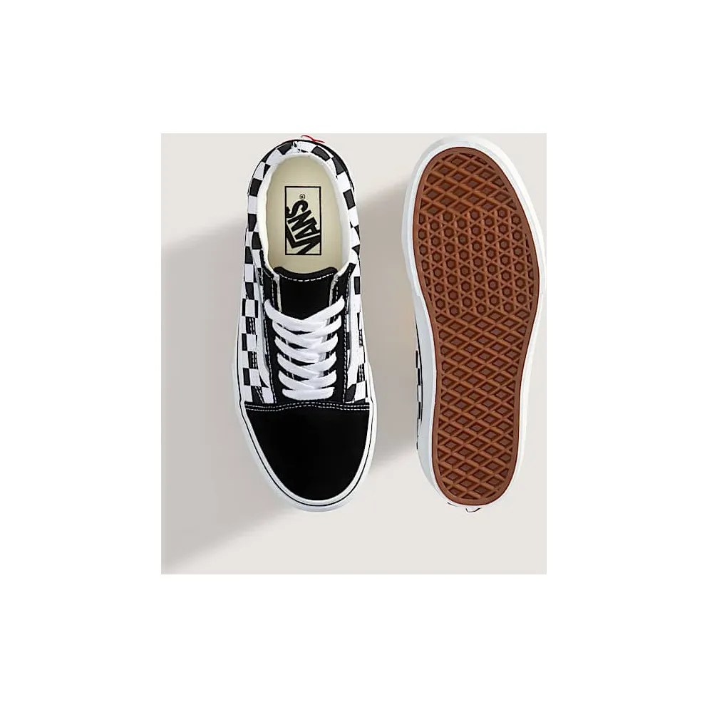 Vans Knu Skool Checkerboard Black White (VN000CYUBPB)