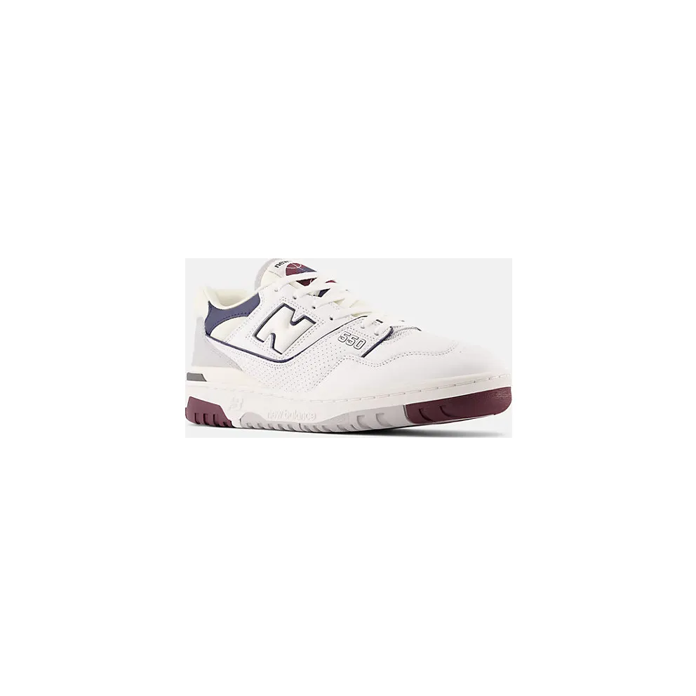 New Balance 550 “White / Indigo / Burgundy” (BB550PWB)