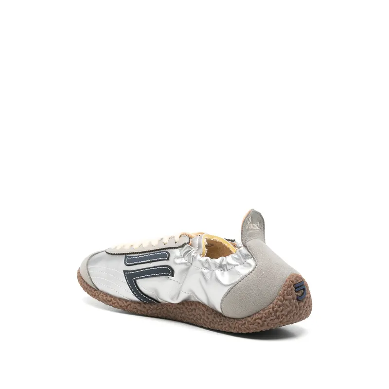 Puraai Metallic-effect Logo-patch “Silver/Grey” (PU901C-006)