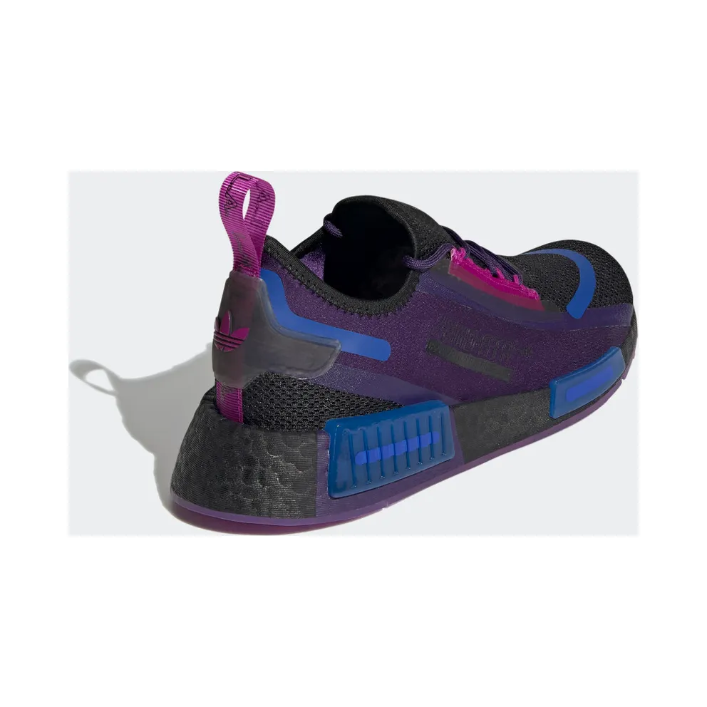 Adidas NMD_R1 Spectoo Core Black / Dark Purple / Bold Blue (GZ9287)