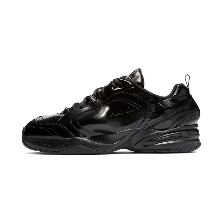 Nike Air Monarch IV Martine Rose “Black / Medium Soft Pink” (AT3147-001)