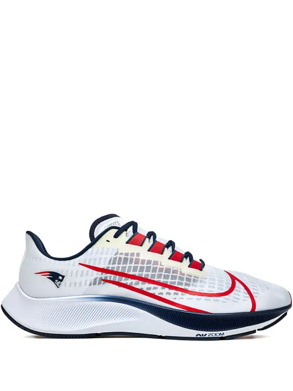 Nike Air Zoom Pegasus 37 NFL – NE Patriots hardloopsneakers – White (CZ5456)