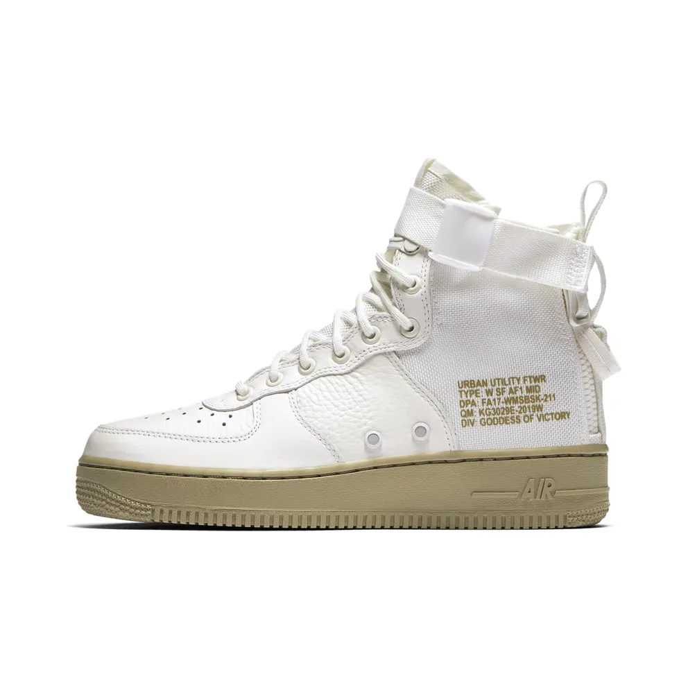 Nike SF Air Force 1 Mid Ivory Olive (W)