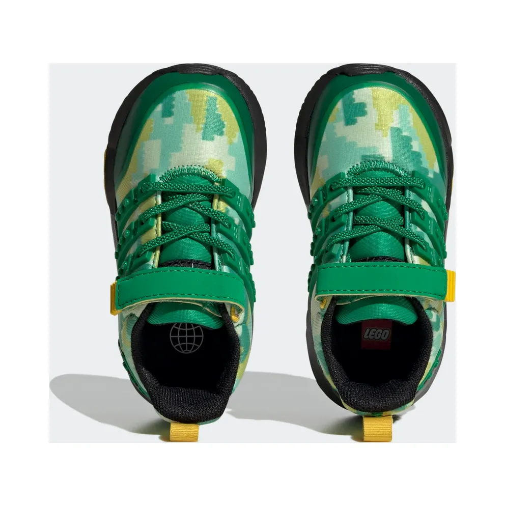 Adidas adidas x LEGO® Racer TR21 Elastic Lace and Top Strap Green / Green / Core Black (HQ1321)