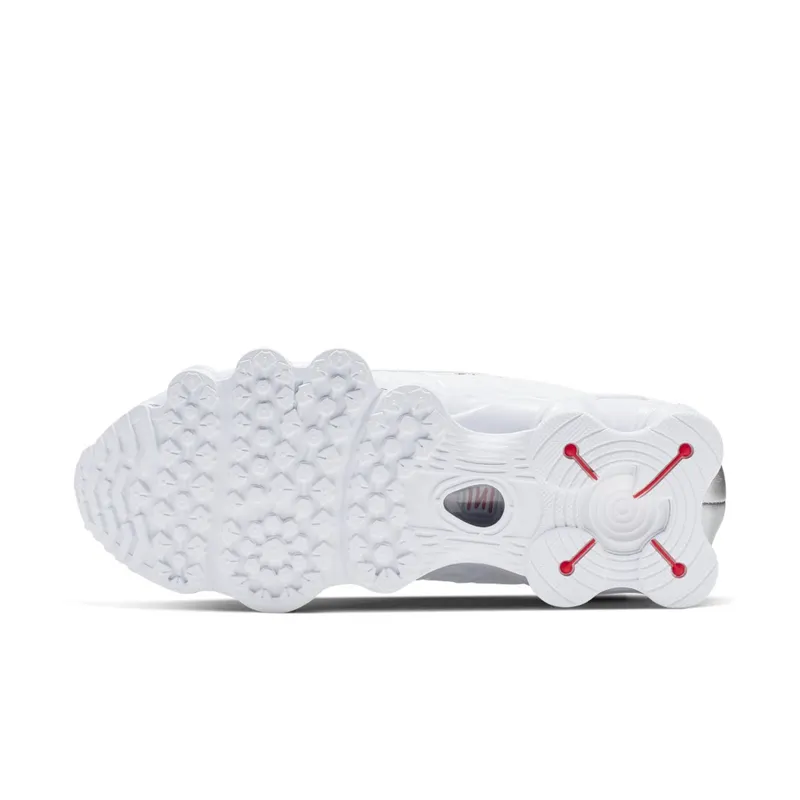 Nike Shox TL White Metallic Silver (W) White/Metallic Silver-Max Orange-White (AR3566-100)