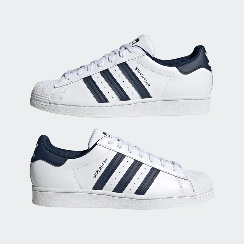 Adidas SUPERSTAR SHOES Cloud White / Cloud White / Gold Metallic (GW4703)