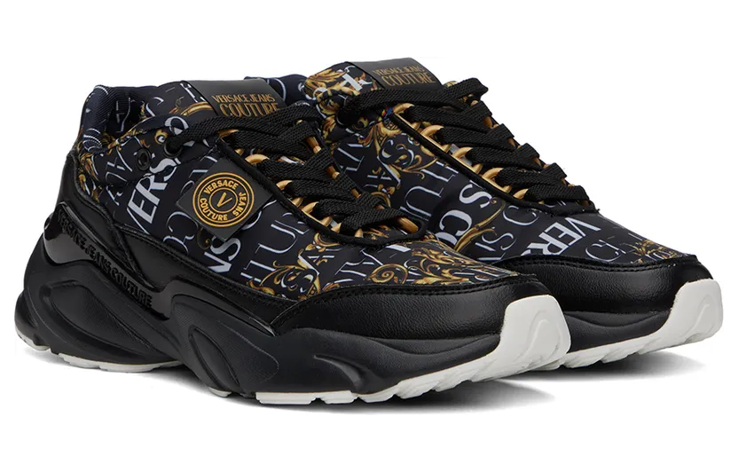 Versace Jeans Couture Black Wave Sneakers (E73YA3SW2EZS240) (4)