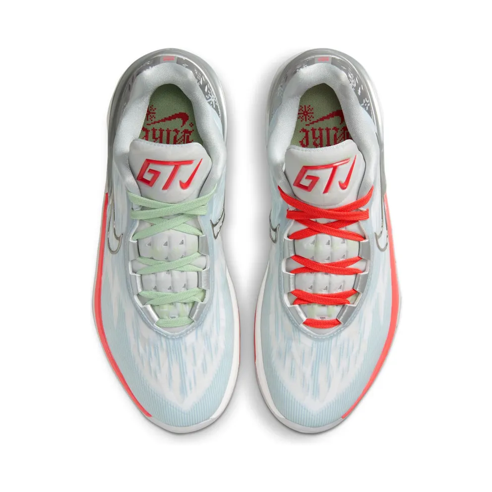 Nike Air Zoom GT Cut 2 Christmas Brand New “Pure Platinum / Summit White / Track Red / Metallic Silver” (DJ6015-008)