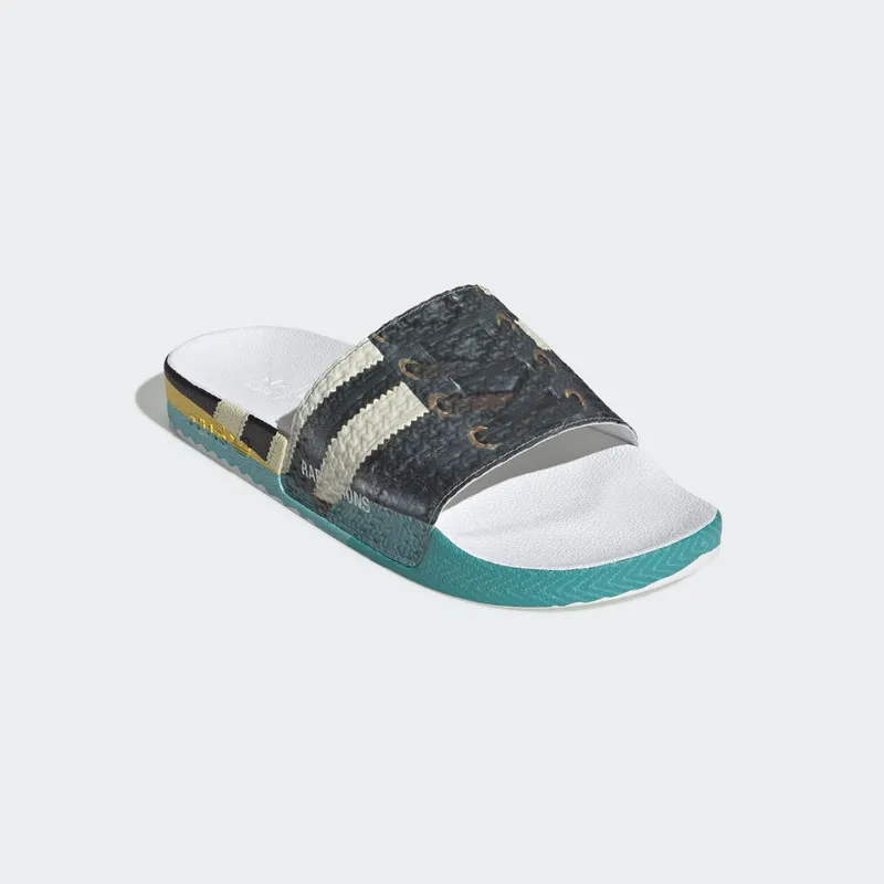 adidas Samba Adilette Raf Simons Core Black/Cloud White/Bright Blue (EE7959)