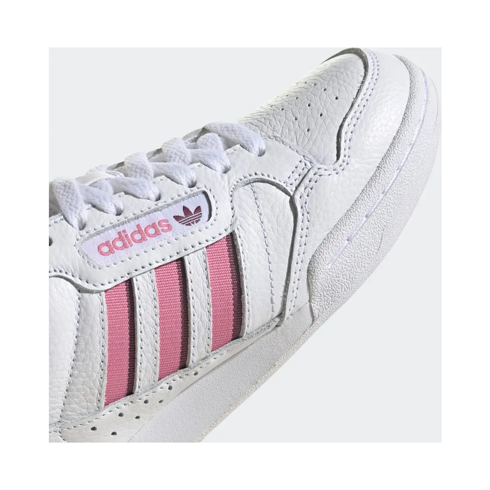 adidas Continental 80 Stripes Cloud White / Rose Tone / Victory Crimson (H04021)