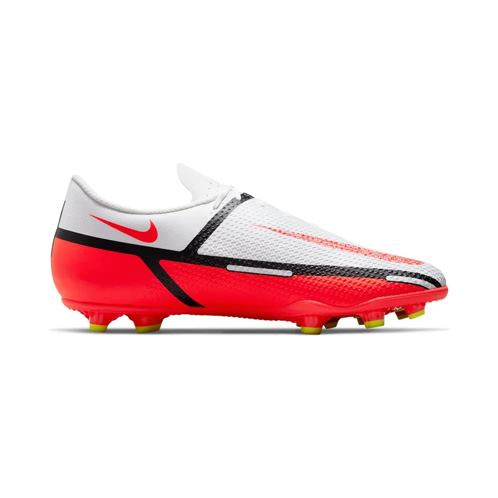 Nike Phantom GT2 Club FG/MG White Bright Crimson Volt (DA5640-167)