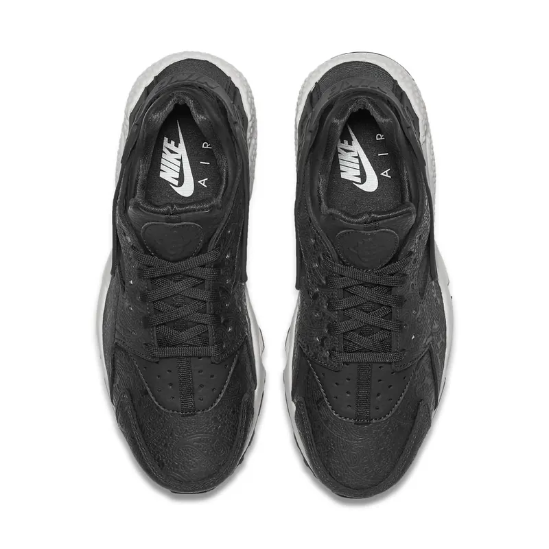 Nike Air Huarache Run Premium Black/Black-Light Bone (W) Black/Black-Light Bone (683818-010)