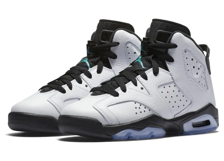 Air Jordan 6 Retro BG White (384665-122)
