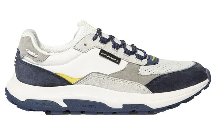 TBS sneaker wit marinegeel (JONASSE-F83B7)