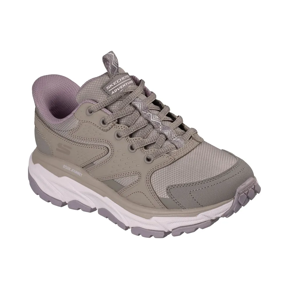 Skechers Slip-ins Relaxed Fit: D’Lux Journey “Talon Summit Sneaker Grey / Lavendel” (180368GYLV)