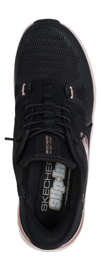 skechers-glide-step 150438_BKRG