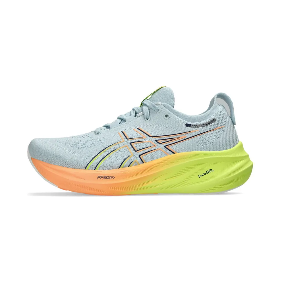 ASICS Gel-Nimbus 26 Paris Cool Grey Safety Yellow (1012B743-750)