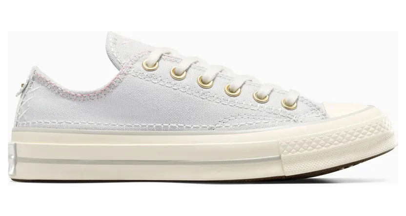 Converse Chuck 70 Crafted Stitching Fossilized/egret/goud – “Wit” (A09839C)