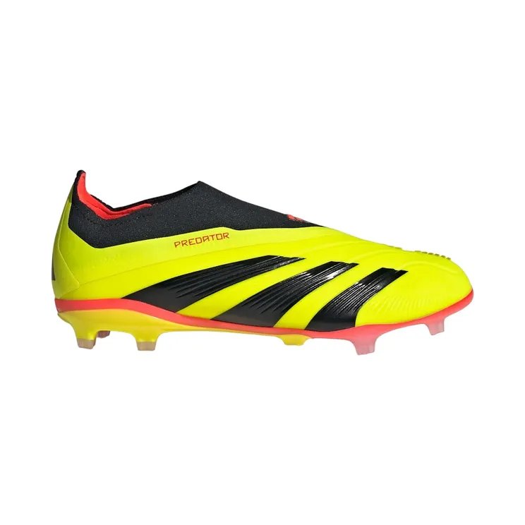 adidas Predator 24+ Laceless FG Team Solar Yellow Core Black Solar Red (IG7752)