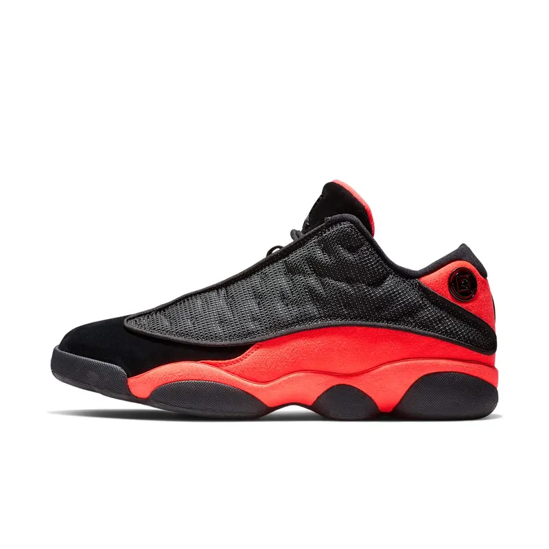 Jordan  13 Retro Low Clot Black Red Black/Infrared 23 (AT3102-006)