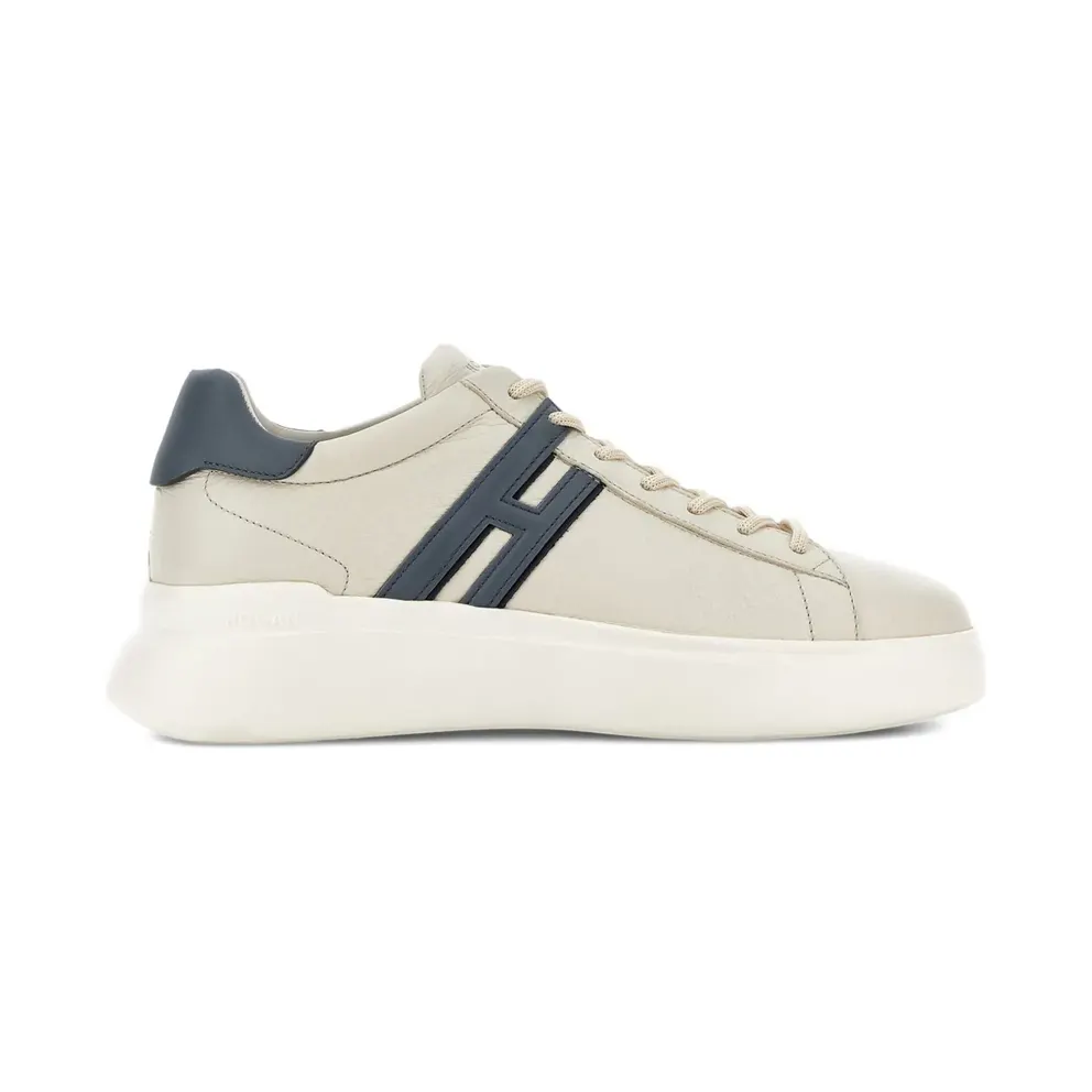 Hogan H580 leren low-top – Beige (HXM5800DV42U)