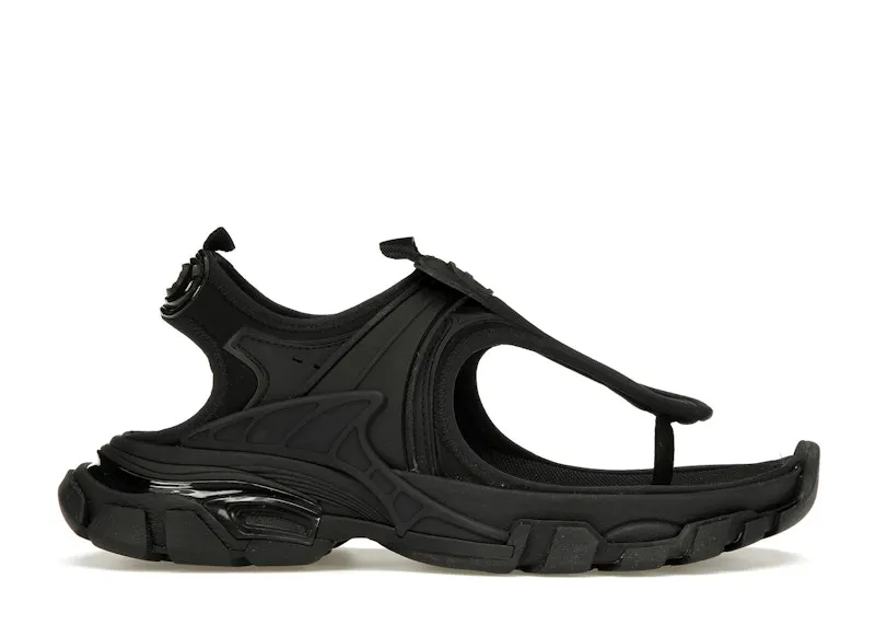 Balenciaga Track Thong Sandal Black (W) (618089W2PA11000)
