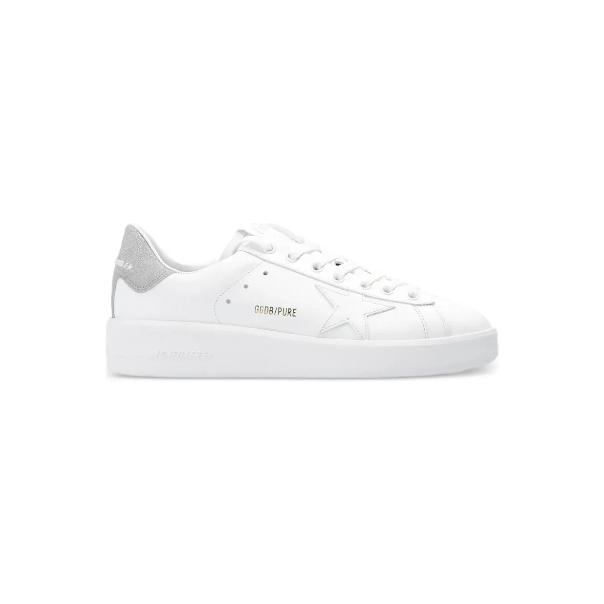 Golden Goose Pure mit Glitter-Detail “White” (GWF00197F000538)