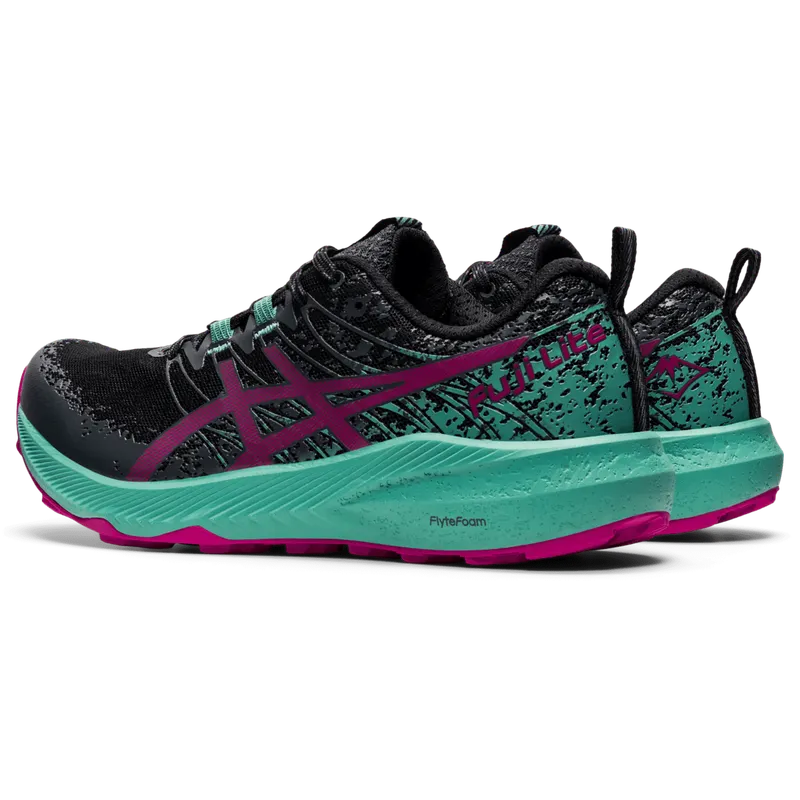 Asics Fuji Lite 2 Black/Fuchsia Red (1012B066.002)