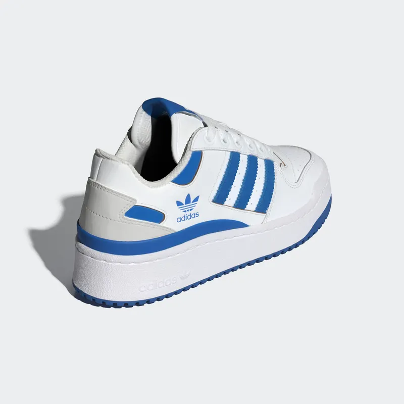 adidas Forum Bold Stripes Cloud White / Blue Bird / Grey One (ID0564)
