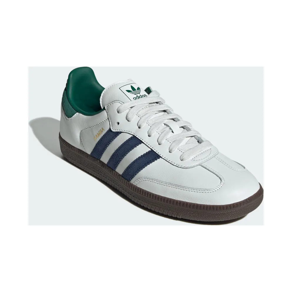 Adidas Samba OG Black White / Collegiate Green / Active Green (IH4882)