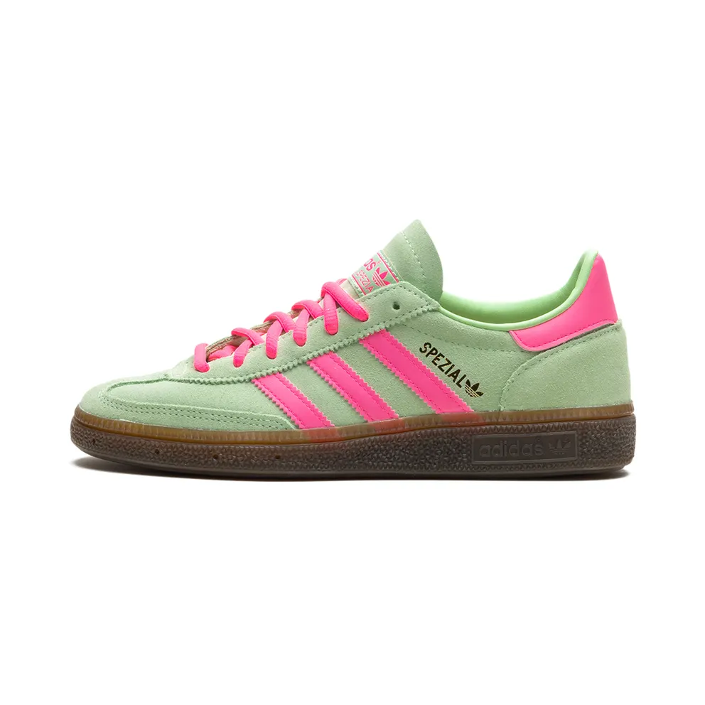 adidas Handball Spezial Schuh Semi Green Spark / Lucid Pink / Gum (IH7498)