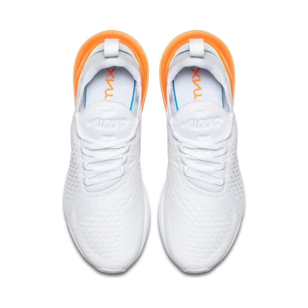 Nike Air Max 270 White Pack (Total Orange) White/White-Total Orange (AH8050-102)